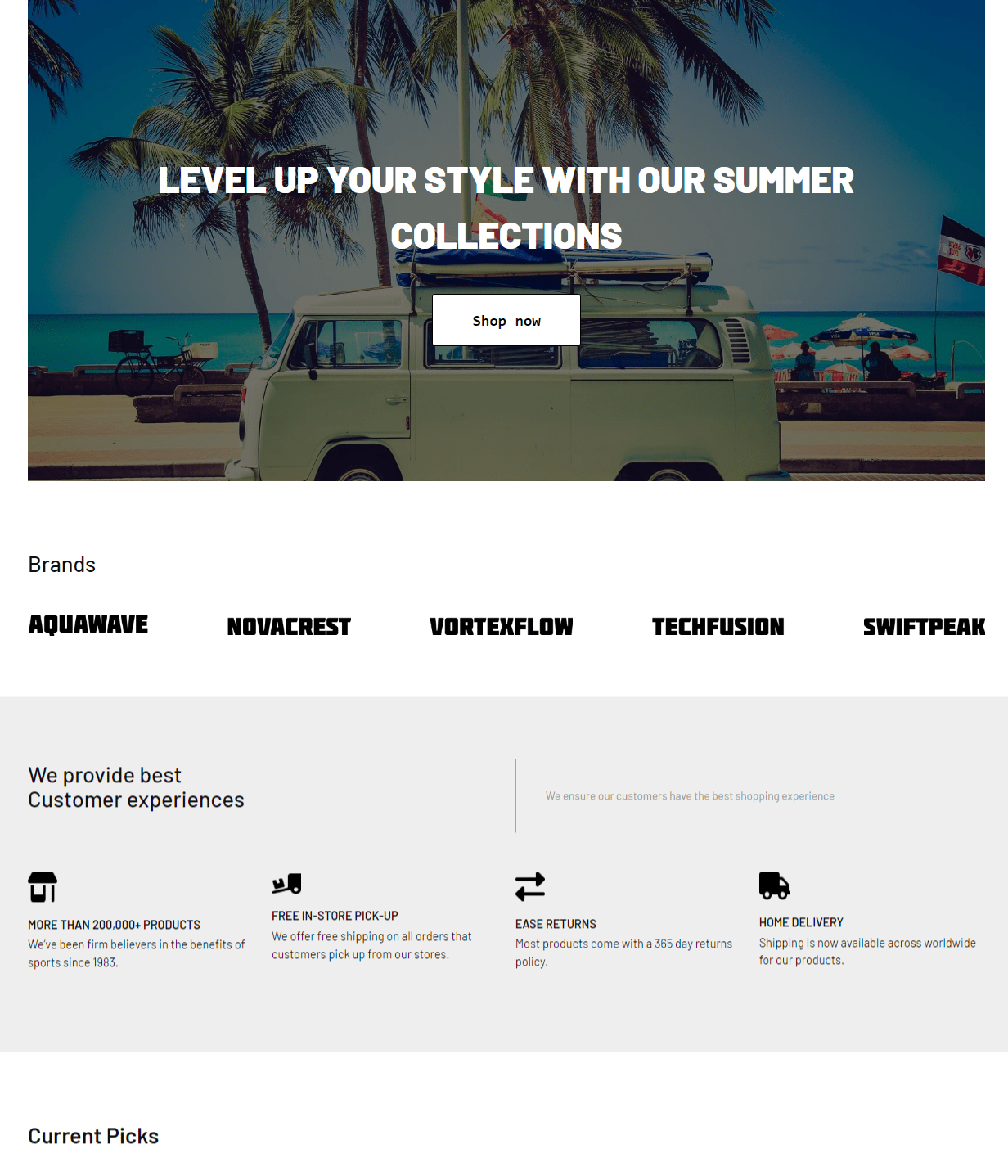 Home – Travel Store